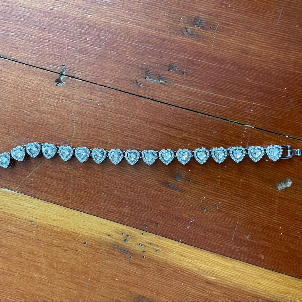 Silver Heart Bracelet